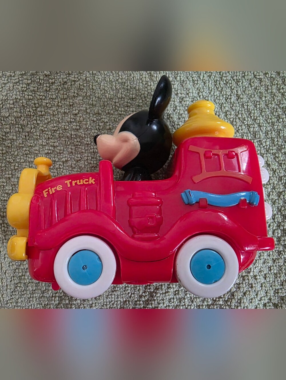 Disney Mickey Mouse Red Fire Truck Toy